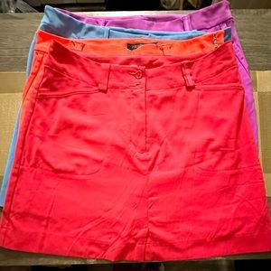 Four pairs, bundle, Polo Golf Ralph Lauren Golf Skort new without tags